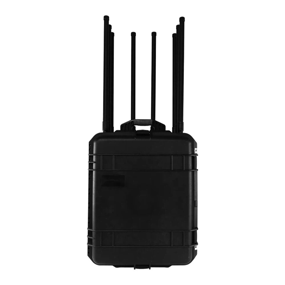 Anti Drone System 100MHz-7.5GHz Full-Band Drone Counter-Fpv Drone Defence Jamming Blocking Device Signal Jammer factory